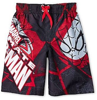 Spiderman Swim Trunks - Boys 6-10