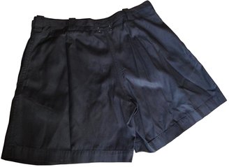 Forte Forte Black Cotton Shorts
