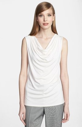 Classiques Entier 'Flawless Jersey' Drape Neck Sleeveless Top
