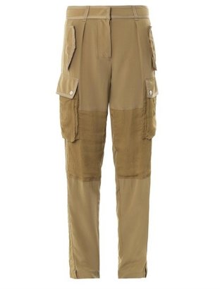 Givenchy Relaxed-fit silk trousers