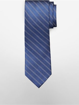 Calvin Klein Steel Classics Striped Silk Tie