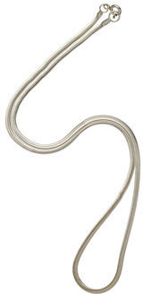Accessorize Sterling Silver Snake Chain Necklace