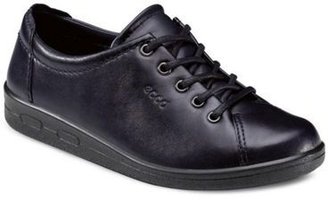 Ecco Navy Alsosoft Lace Up Casual Shoe
