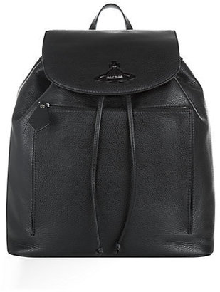 Vivienne Westwood Orb Leather Backpack