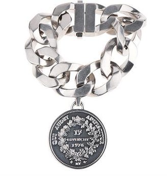 Givenchy Oversized chain and medallion bracelet