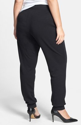 Sejour Zip Pocket French Terry Sweatpants (Plus Size) (Online Only)