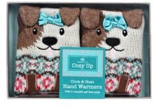 Aroma Home Dog 'Cosy Up' hand warmers