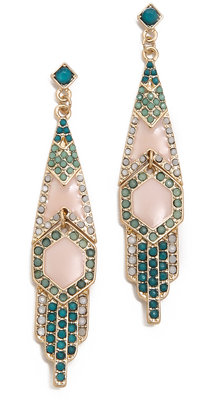 Adia Kibur Crystal Drop Earrings