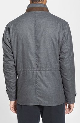 Peter Millar 'Prato' Reversible Flannel Coat