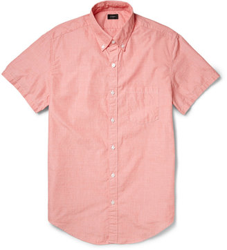 J.Crew Button-Down Collar Cotton-Chambray Shirt