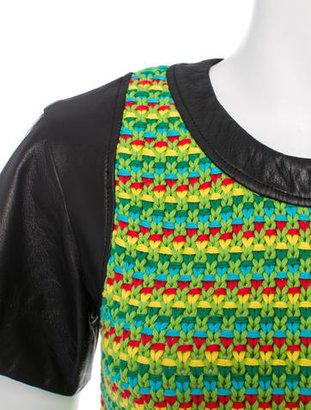 Altuzarra Leather-Trimmed Sweater