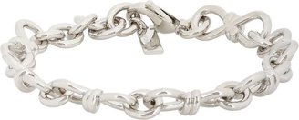Balenciaga Bow-Link Bracelet-Colorless