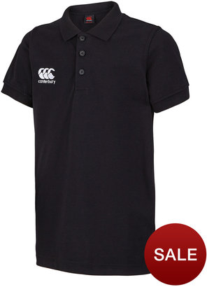 Canterbury of New Zealand Junior Club Polo - Black