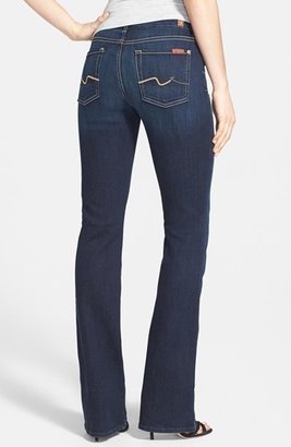 7 For All Mankind 'Kimmie' Bootcut Jeans (Black Night)