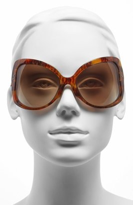 Valentino 'Rockstud - Butterfly' 61mm Sunglasses