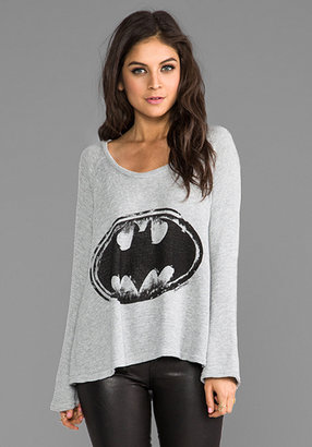 Lauren Moshi Kenna Batman Knit Pullover