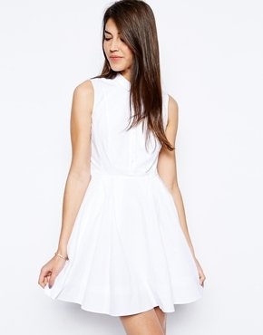 Karen Millen Shirt Dress - White