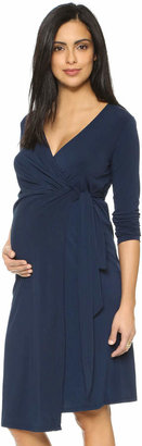 Rosie Pope Maternity Wrap Dress