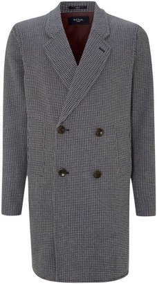 Paul Smith Men's Checked double breasted coat