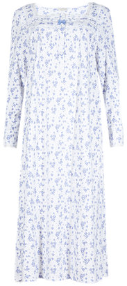 Marks and Spencer M&s Collection Floral Thermal Nightdress