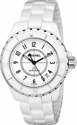 Chanel Women's H0970 J12 Ceramic Bracelet Watch