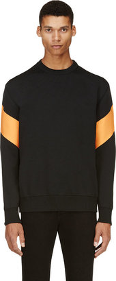 Givenchy Black Wrap-Around Panel Sweater