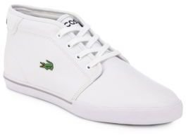 Lacoste Leather Lace-Up Sneakers