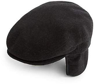 Saks Fifth Avenue Wool & Cashmere Driving Cap