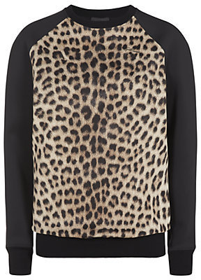 Just Cavalli Scuba Leopard Sweatshirt