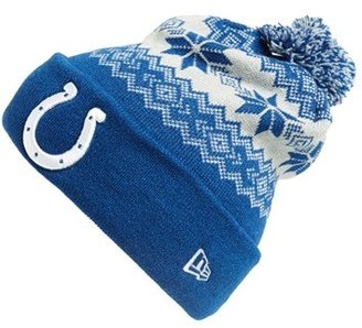 New Era Cap 'Snowburst - NFL Indianapolis Colts' Pom Knit Cap