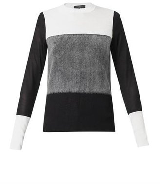 Rag and Bone 3856 RAG & BONE Marissa colour-block sweater
