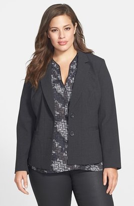 Sejour 'New Ela' Suit Jacket (Plus Size)