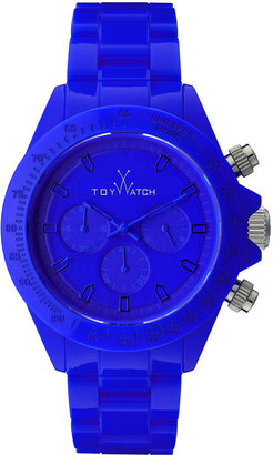 Toy Watch Plasteramic Chronograph Watch, Blue