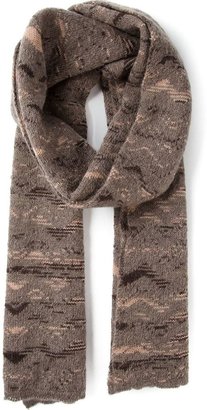 Missoni intarsia-knit scarf