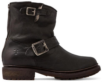 Frye Valerie 6 Motorcycle Lamb Shearling Lined Boot