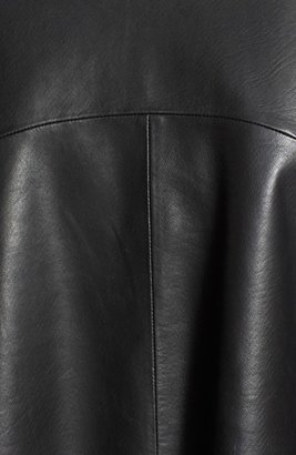 Classiques Entier Plonge Leather & Herringbone Jacket