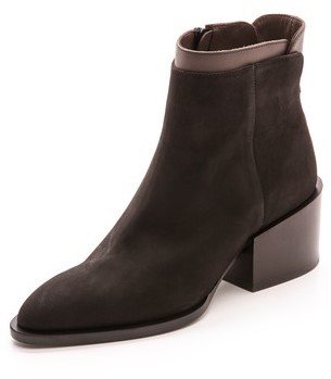 Vince Laura Two Tone Booties