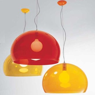 Kartell FL/Y Suspension Lamp in Red -Open Box