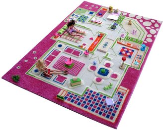 Luca and Company Playhouse Carpet - Pink