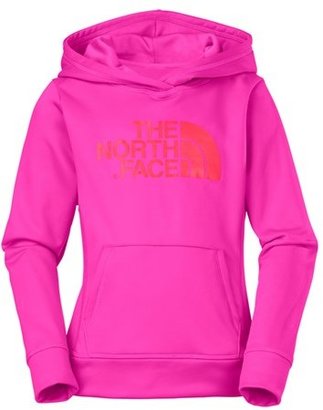 The North Face 'Logo Surgent' Fleece Pullover Hoodie (Little Girls)