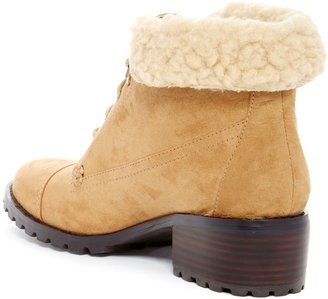 Ann Marino by Bette Muller Vail Faux Shearling Cuff Boot