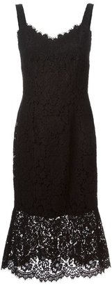 Dolce & Gabbana embroidered floral lace dress