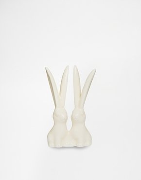 ASOS Gifts Bunny Ring Holders - Cream
