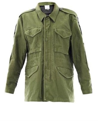 3.1 Phillip Lim Knitted panel parka