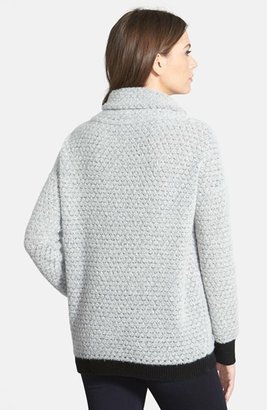 Nordstrom Cowl Neck Bouclé Cashmere Sweater