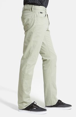 RVCA Men's 'Stay RVCA' Slim Straight Pants, Size 30 - Blue (Online Only)