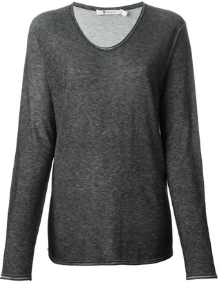 Alexander Wang T By scoop neck sweater