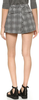 L'Agence Pleated Shorts