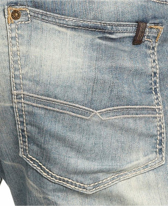 Buffalo David Bitton Men's Six Slim Straight Fit Jeans