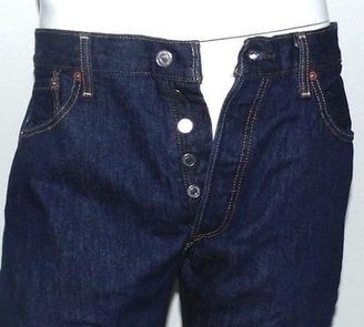 Levi's $64 LEVIS JEANS~~~501 BUTTON FLY~~~38x32~~~ INDIGO BLUE~~~NEW WITH TAGS!!!!